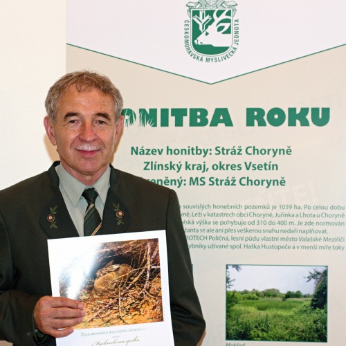 Ing. Jindřich Šnejdrla - zástupce honitby Stráž Choryně